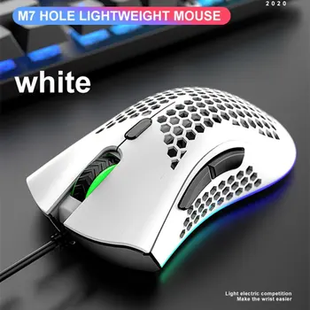 Free Wolf M7 Mouse-Ul Cu Fir De Joc Fps Jocuri Usoare Celulare Design Gaura Mouse-Ul