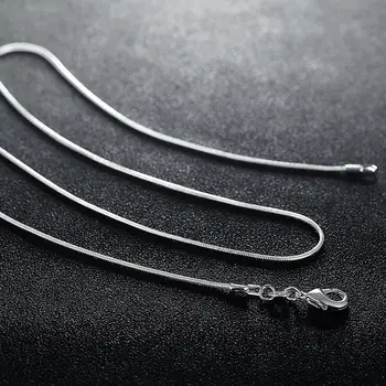 INALIS Clasic Lanț Lung de 20 de Centimetri Coliere Pentru Femei Simplu Unisex Cupru Delicate de Potrivire Lanțuri de Bijuterii de Moda en-Gros