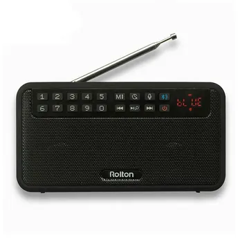Rolton E500 Stereo Difuzor Bluetooth Portabil Wireless Subwoofer Sunetul Muzicii Cutie Handsfree Difuzoare Radio FM Și Lanternă