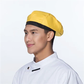 Pălării de bucătar Chelner Bereta Restaurant Hotel Cafenea Bar haine de Lucru de Bucătărie Bucătar Chef de Copt Capac ochiurilor de Plasă Respirabil Înainte Capac Bărbați și Femei