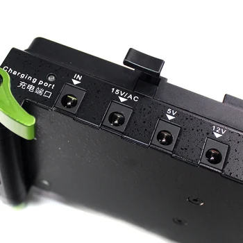 Lanparte V-mount Baterie Prindeți Placa cu mai Multe Putere de Ieșire DC D-robinet port USB pentru Camera foto DSLR