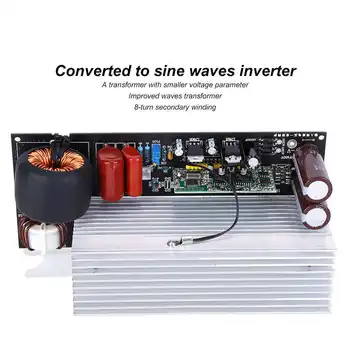Pur Valuri Sinusoidale Invertor de Echipamente Electrice Panou Reparatie cu radiatorul Foaie de 4000W