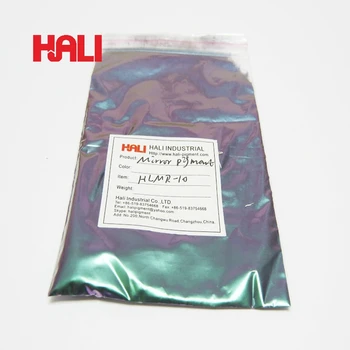 Oglinda pigment cameleon chrome pigment pulbere,produs:HLMR10,culoare:violet/roșu/verde,1lot=1gram,transport gratuit.