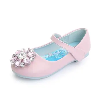 Disney Fete Pantofi de Cristal Înghețat De 2 Elsa Printesa Pantofi Copii Singur casual Pantofi de Primăvară și de Toamnă Nou Pantofi pentru Copii 24-35
