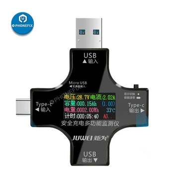 Digital Tensiune de Curent Multimetru Detector de Tip C USB Tester Banca de Putere Încărcător Indicatofor de Reparatii Telefoane Mobile