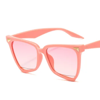 Blingbling Drăguț ochelari de Soare Femei 2019 Brand Cateye Gradient de Culori Nuante UV400 Ochelari de Soare