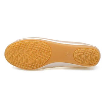 YAERNI Mocasini Confortabile Pantofi pentru Femei Superficial Aluneca Pe Pliabil Femei Apartamente Talpa Moale Pantofi Casual Femei sapato feminino E735