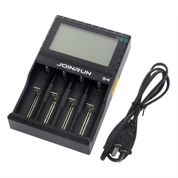 Joinrun S4 18650 Inteligent Încărcător de Baterie Pentru 18650 14500 16340 26650 Ni-MH AAA AA Smart Li-ion Încărcător de Baterie cu Baterie de caz