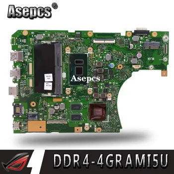 Asepcs X556UV Laptop placa de baza Pentru Asus X556UQ X556UV X556UB X556UR X556U X556 Test original, placa de baza DDR4-4G RAM I5-CPU