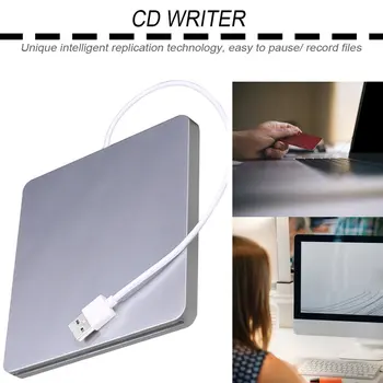 USB DVD Unitate Optica Externa DVD-RW Writer Writer Recorder Fantă de Încărcare CD-ROM Player pentru Apple Macbook Pro Laptop PC