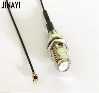 10buc Negru IPX u.fl la Feminin F Conector Jack Adaptor RF Cablu Coadă 1.13 mm 15cm, 20cm, 30cm