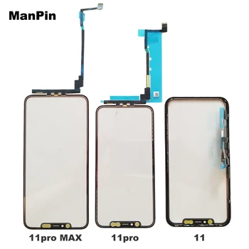 Ecran tactil din Sticla pentru iPhone 11Pro Max XS MAX X 11 XR Panou LCD Original Cablu Flex Telefon Mobil de Afișare a Înlocui Piese de Schimb