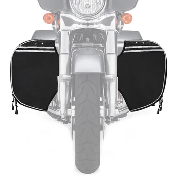 Pentru Street Glide Motocicleta Picior Cald Gușă Moale Scade Motocicleta Geantă De Protecție Rider Picioare Pentru Rege Drum Electra 1980-2019