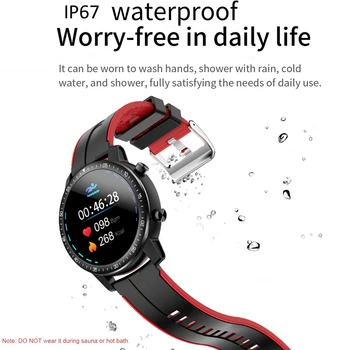 Full Touch Ceas Inteligent Tensiunii Arteriale Rata De Inima Pentru Sport Fitness Tracker Ceas Ip67 Rezistent La Apa Electronice Smartwatch Bărbați Femei