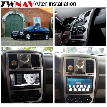 IPS Android 8.1 Masina DVD Player Stereo GPS de Navigație Glonass Multimedia pentru Chrysler 300C Jeep Dodge 2004-2008 Auto Radio Audio