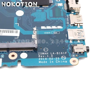 NOKOTION NBV9M11001 NB.V9M11.001 Pentru Acer aspire E1-571 P256 E5-571 Laptop Placa de baza Z5WAH LA-B161P I3-4005 CPU DDR3L