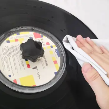 Eticheta Saver Curat Album LP Vinil Record de Curățare de Protecție Clip Fonograf Jucător Accesorii