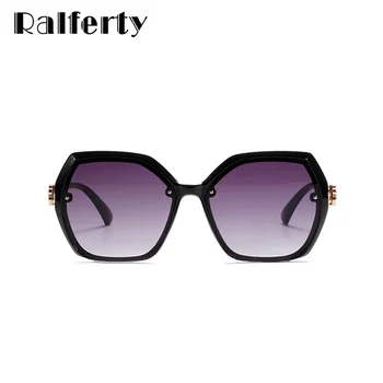 Ralferty Chic Poligon ochelari de Soare pentru Femei Brand de Lux de Designer pentru Femei Ochelari de Soare Decorative UV400 Ochelari 2020 Moda oculos