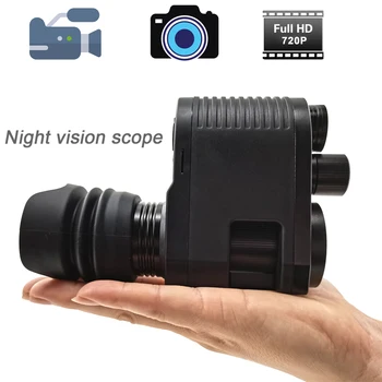 Megaorei 3 Viziune de Noapte RifleScope Optice Vedere pe timp de Noapte Spotting domeniul de Aplicare HD720P VCR Camera de Vânătoare Telescop cu Laser IR