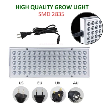 2 buc Crească Cort LED-uri Cresc Light Fito Lampa Pentru Plante, Răsaduri Spectru Complet de Iluminat Profesionale Fitolampy Pentru Plante de Interior
