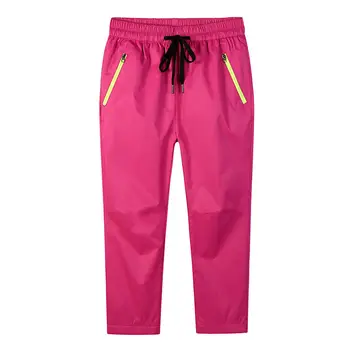 Copii Pantaloni De Schi Impermeabil Winproof De Iarnă Sport În Aer Liber Pentru Copii Fleece Pantaloni Pentru Băieți Și Fete 110-170 Drumeții Pantaloni Dwq847