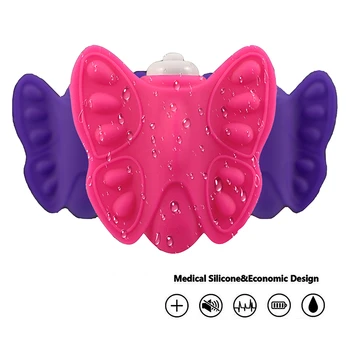 Fluture Stimula Clitorisul Lenjerie Intima Vibratoare Ou Vibrator Fluture Jucarii Sexuale Pentru Femei Portabil Wireless Chilotei Vibrator