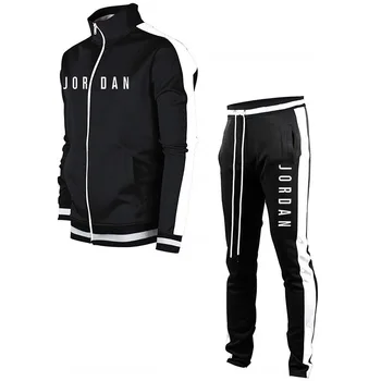 2020 pentru Bărbați Îmbrăcăminte de Înaltă Calitate Imprimate Sport Barbati Tricou Tendință de Moda Hip Hop Zip Cardigan Costum de Sport