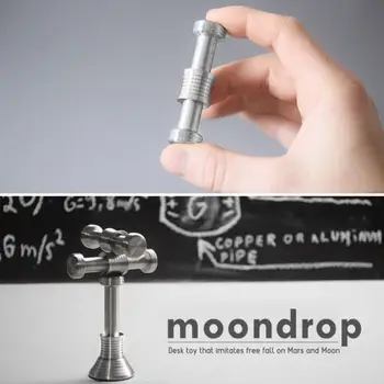 Mini Moon Drop Gravitație Sfideaza Frământa Parte Spinner de Relief de Stres DIY Birou Jucărie