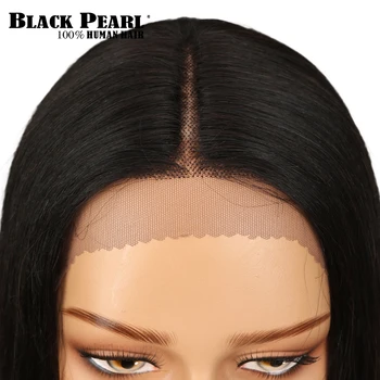 Black Pearl 1b/30 Ombre Dantelă Față Par Uman, Peruci Pentru Femei de culoare Plin Drept Scop Malaezia Remy de Păr Peruci Partea de Mijloc
