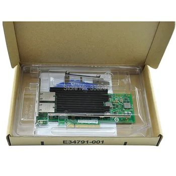 FANMI Dual-port RJ45 PCI-E X8 10Gb Ethernet Converged Network Adapter X540-T2