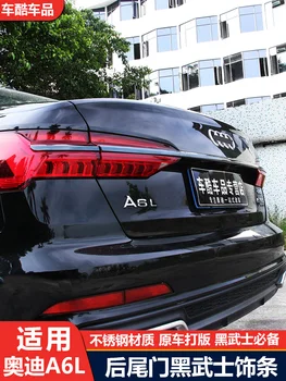 CEYUSOT PENTRU Portbagaj Spate Benzi Tapiterie NOUL Audi A6 C8 Accesorii din Oțel Inoxidabil Refit 2019 2020 A6 Decor Special Spoiler