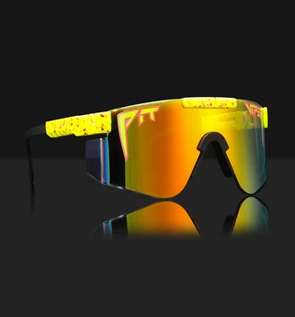 Viperă de Înaltă Calitate de Marcă Windproof ochelari de Soare Personalizat UV400 Nuante Mare Ochelari de Gafas de sol Bărbați Supradimensionate Multicolore