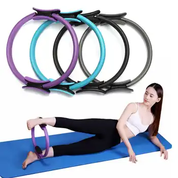 Yoga profesionale Cerc Pilates Sport Inel Magic Femei Fitness Cinetică Rezistenta la Cercul de Gimnastică Antrenament Pilates Accesorii 5Color