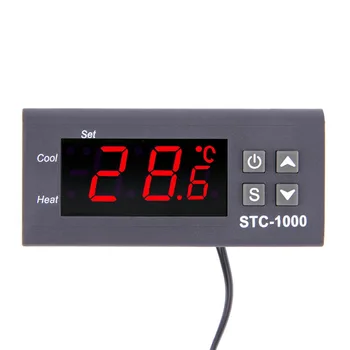 Fierbinte Controler de Temperatura Termostat Acvariu STC1000 Incubator Lanțului de Frig Temp Ridicata Laboratoare de Temperatura