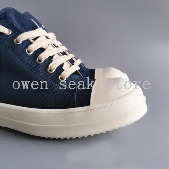 19ss Owen Bolnav Bărbați Panza Pantofi Casual Dantela-Up Formatori de Lux Barbati Adidasi Adult Brand Apartamente de Vară Pantofi mici de Dimensiuni Mari