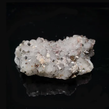 Natural Roșu de Cuarț, Pirită Dolomită cristale Minerale exemplare forma PROVINCIA JIANGXI din CHINA A2-5