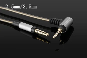 2.5 mm la 3.5 mm audio Echilibrat Cablu Pentru Audio Technica ATH-RE700 ANC29 OX7AMP ATH-WS99BT ATH-OX5 S700BT MSR7 SR5 SR5BT AR3BT AR3