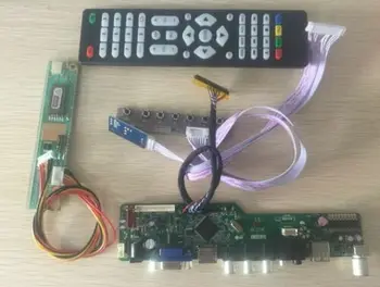Latumab Nou Kit pentru M185XTN01.0 TV+HDMI+VGA+USB LED LCD Controller Driver Placa transport Gratuit