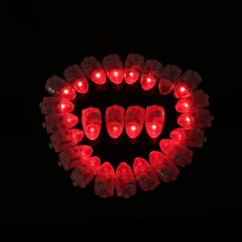 50pcs Vogue Lampă cu LED-uri Lumini Baloane Felinar de Hârtie Balon Petrecere de Nunta Decor LH8s