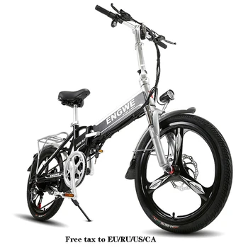 20inch biciclete Electrice din Aluminiu Pliere Biciclete electrice 400W Puternic recuperarii deficientelor motorii produse 48V12A Baterie de 32km/h la Munte cu bicicleta e oraș/Snow bike