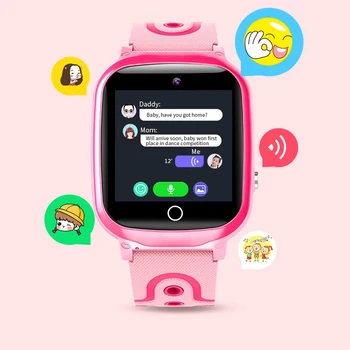 Copii Ceas Inteligent 2G GPS LBS Poziționare wifi copii Copil Telefon voice chat sos camera cu Ecran Tactil IP67 rezistent la apa cadou Copil