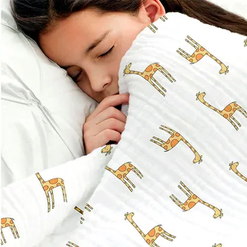 Pătură copil Aden Anais Fibra de Bambus 2 Straturi Îngroșa Copil Nou-născut Înfășat lenjerie de pat de Copil Scutece de Dormit pături