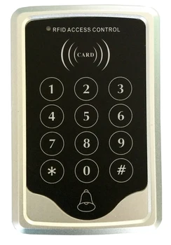 Sistem de Control acces DIY Kit + RFID ID-ul de tastatura standalone controller + sursa de Alimentare +butonul exit + blocare pentru diverse usi