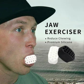 Jawzrsize Fata Maseter maxilarului Maxilarului Jawrsize oameni Musculare gura Practicanta mestece mingea mesteca musca întrerupător de formare