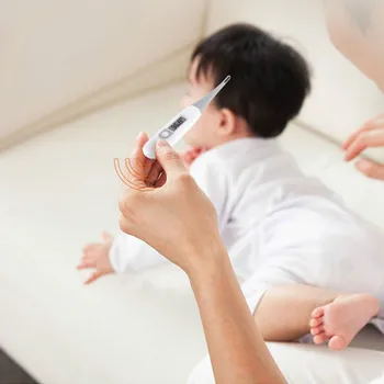 Xiaomi Youpin iHealth Medicale Copilul de Înaltă Sensibilitate Electric cu LED-uri Termometrul sub brat/Moi Orale Cap Termometru Pentru Copil Adult