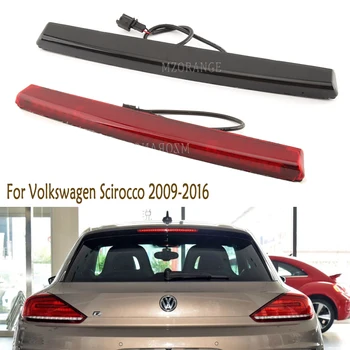 Roșu/Negru LED Spate Suplimentare de Înaltă Lumină de Frână Pentru Volkswagen Scirocco 2009-2016 Coada Treia Frână Lumină de Avertizare Lampă de Piese Auto