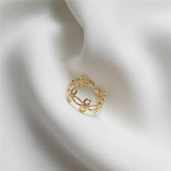 Argint 925 Versiunea Coreeană Arc Simplu Steaua Inel Pentru Femei De Moda Temperament Prietena Cadou De Petrecere Bijuterii