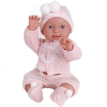50cm Renăscut Baby Doll Plin de Silicon rezistent la apa Renăscut Baby Doll Realiste Copil Adevărat Nici o Funcție Jucării Pentru copii Copii Cadou de Păpuși