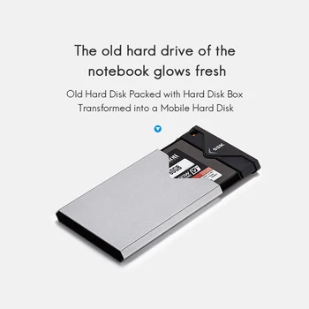 SSK SATA la USB 3.0 HDD Enclosure 2.5 Inch Hard Disk Extern Cazul Tip C Interfață de Mare Viteză Mobil Hard Disk Caseta de EA-C310