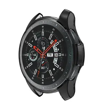 De viteze S3 frontieră Caz Pentru samsung Galaxy Watch 46mm 42mm Banda Curea de Acoperire Moale TPU Caz de Protecție Coajă Cadru